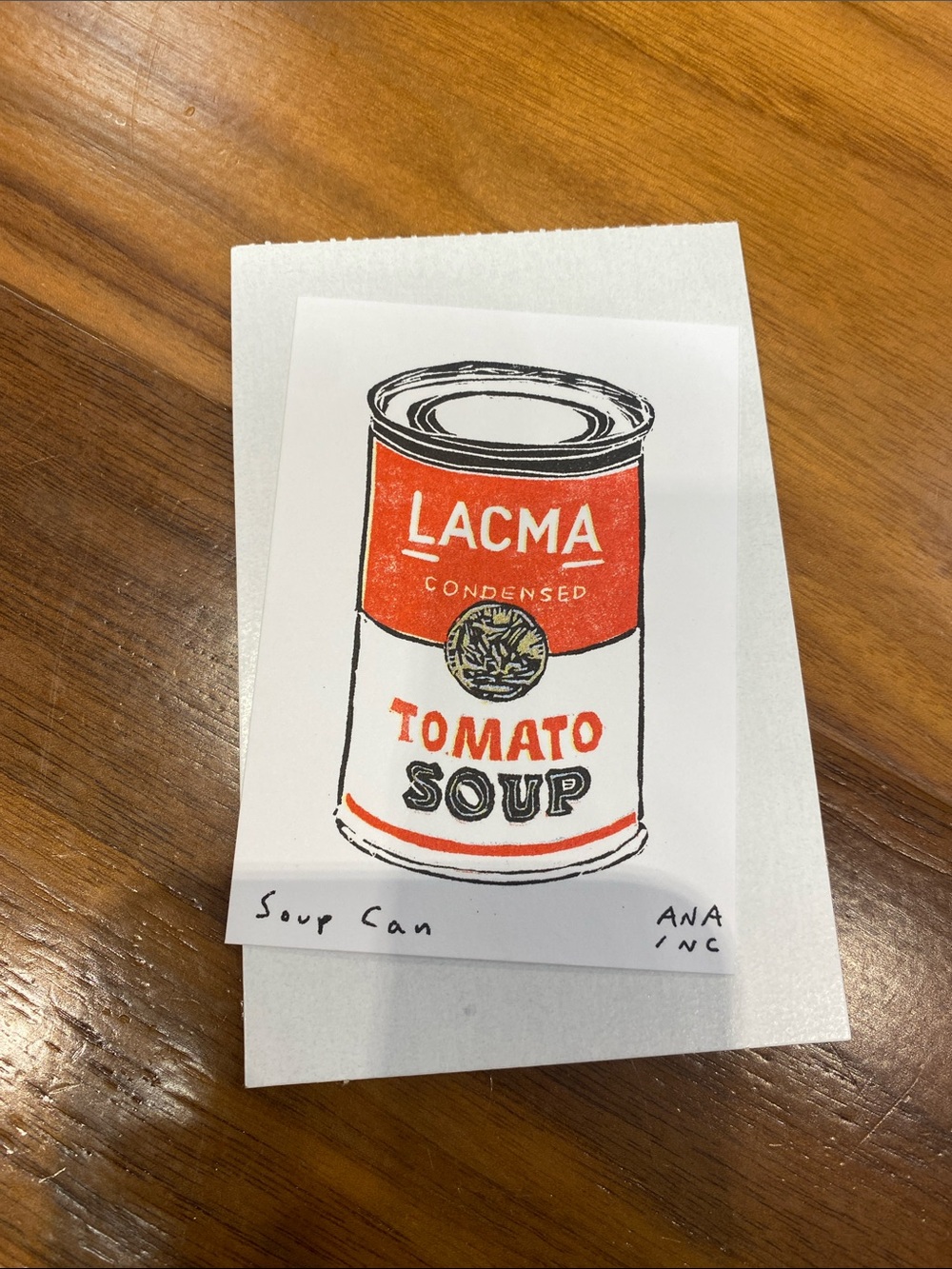 Anastasia inciardi mini print - Soup Can - From Los Angeles, CA